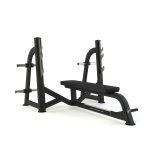 نیمكت پرس سینه با رك | Pulse 820G Olympic Horizontal Bench Press