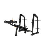 نیمکت پرس زیر سینه با رک | Precor DBR0411 Olympic Decline Bench