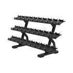 رک سه طبقه دمبل | Precor DBR0815 3 Tier Dumbbell Rack