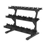 رك سه طبقه دمبل | Precor VBR6814 3-Tier Saddle Tray