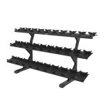 رک سه طبقه دمبل | Precor VBR6815 3-Tier Saddle Tray